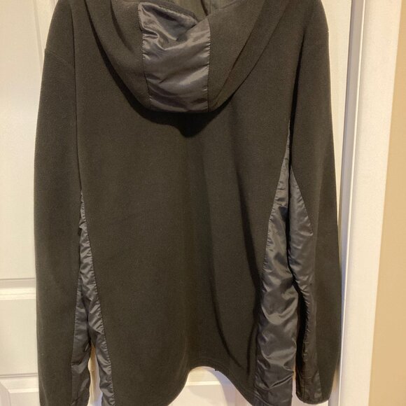 #178 Men's Helly Hansen Hooded Fleece , Black ,Size XXL - Picture 2 of 6